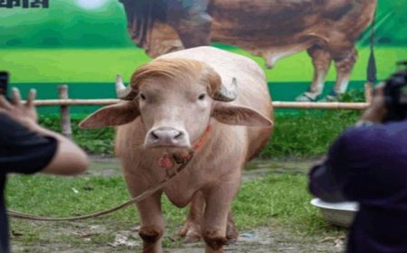 वायरल ‘डोनाल्ड ट्रंप’ भैंसे को बकरीद की कुर्बानी से बचाया गया, बांग्लादेश सरकार ने नेशनल जू भेजा
