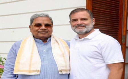 कर्नाटक सीएम पद से इस्तीफे के एक दिन बाद सिद्धारमैया ने दिल्ली में की राहुल गांधी और मल्लिकार्जुन खड़गे से मुलाकात
