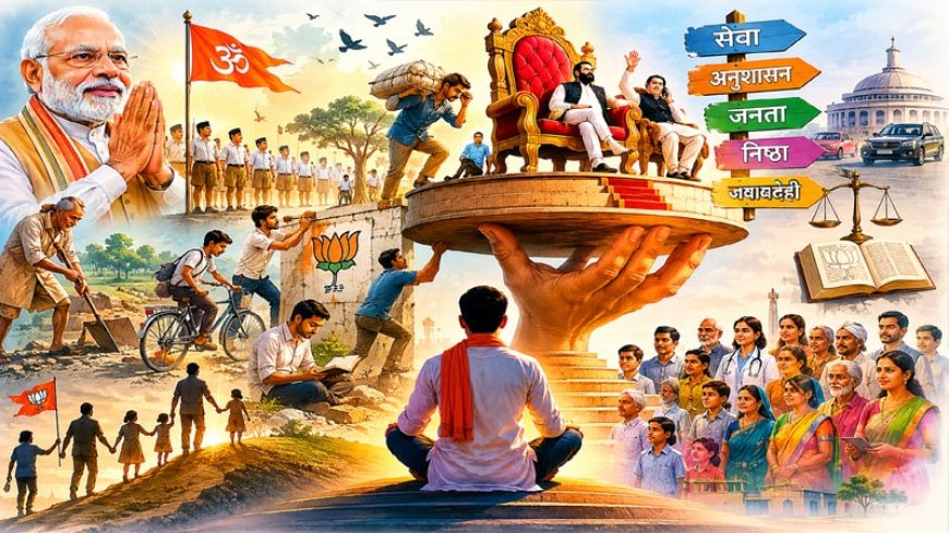 मोदी-आरएसएस की तपस्या पर सत्ता का मौजमेला?