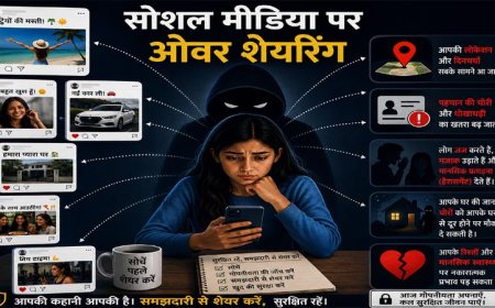 सोशल मीडिया पर ओवर-शेयरिंग का स्याह पक्ष: खतरे में आपकी निजता