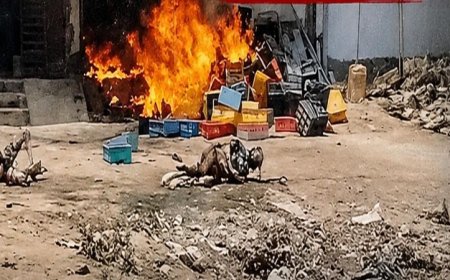 जयपुर के निकट खोह नागोरियान में भीषण अग्निकांड ने चार लोगों की जान लील ली..!