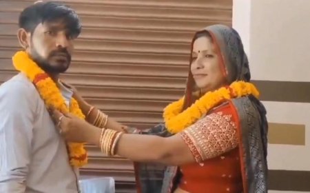 यूपी में दामाद ने सास से की कोर्ट मैरिज? वायरल वीडियो से मचा बवाल, पुलिस ने शुरू की जांच