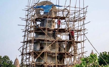 बांग्लादेश में इस्लामी कट्टरपंथियों की धमकियों से रुका भगवान राम की सबसे ऊंची प्रतिमा का निर्माण, हिंदू समुदाय का विशाल प्रदर्शन