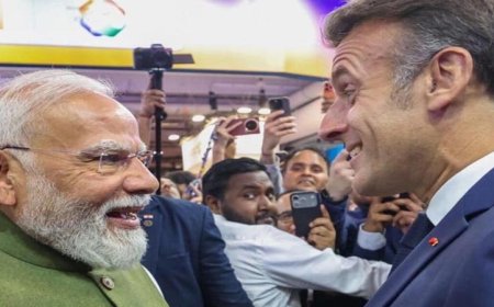 'मुझे बहुत खुशी हुई': फ्रांस के राष्ट्रपति मैक्रों ने हिंदी में पीएम मोदी को कहा अलविदा, अगले साल भारत आने का किया ऐलान