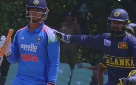 मैदान पर भिड़ंत के कुछ दिन बाद श्रीलंका ए के खिलाड़ियों ने दिखाई खेल भावना, वैभव सूर्यवंशी की पीठ थपथपाकर बढ़ाया हौसला