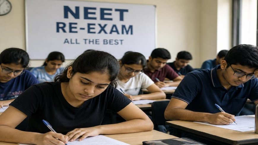 22 लाख से अधिक छात्र; NEET री-एग्जाम के लिए एनटीए (NTA) आज पूरी तरह तैयार
