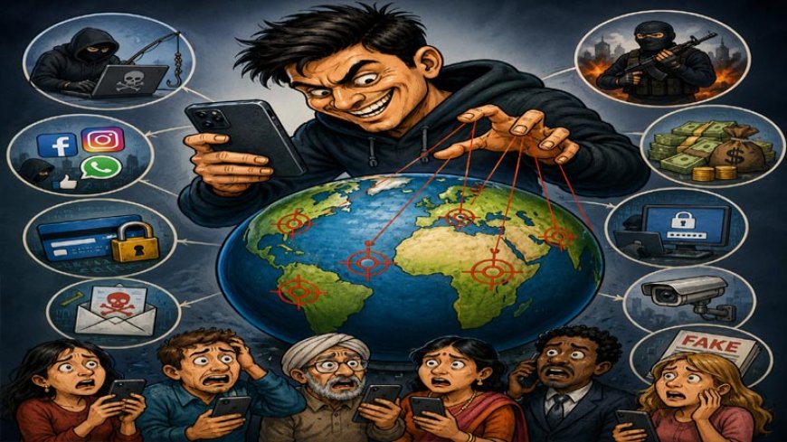 “स्मार्टफोन हाथ में और पूरी दुनिया  निशाने पर..!