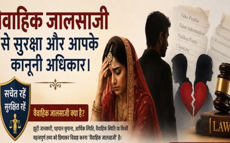 हमसफ़र की तलाश में न खोएं अपनी सतर्कता: वैवाहिक जालसाजी से सुरक्षा और आपके कानूनी अधिकार।"