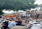 'शेर आया, शेर आया': यूपी में मदरसा बच्चों ने किया बृजभूषण का भव्य स्वागत