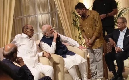 परिसीमन की बहस के बीच सुप्रिया सुले की बेटी के वेडिंग रिसेप्शन में पीएम मोदी और शरद पवार एक साथ आए नज़र