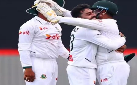 पहले टेस्ट में 9 विकेट से जीत के साथ बांग्लादेश ने ऑस्ट्रेलिया में दर्ज की ऐतिहासिक पहली जीत