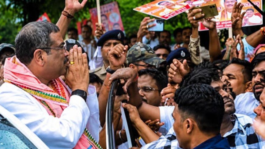 धर्मेंद्र प्रधान की घर वापसी ने ओडिशा की राजनीति में मचा दी हलचल