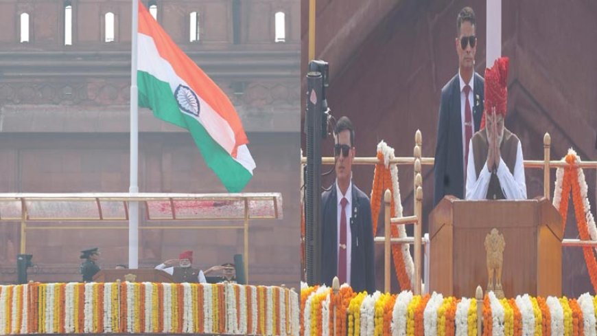 स्वतंत्रता दिवस 2026 समारोह में प्रधानमंत्री ने  कहा कि 'रक्षा शक्ति' विकसित भारत के लक्ष्य को प्राप्त करने की कुंजी है