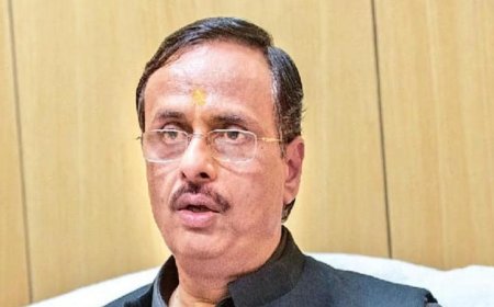 पूर्व उप मुख्यमंत्री उत्तर प्रदेश दिनेश शर्मा ने राज्यसभा से इस्तीफा दिया