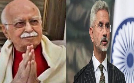 बीजेपी के दिग्गज नेता लालकृष्ण आडवाणी, एस जयशंकर और चुनाव आयुक्त एसएस संधू को एसआईआर (SIR) नोटिस जारी